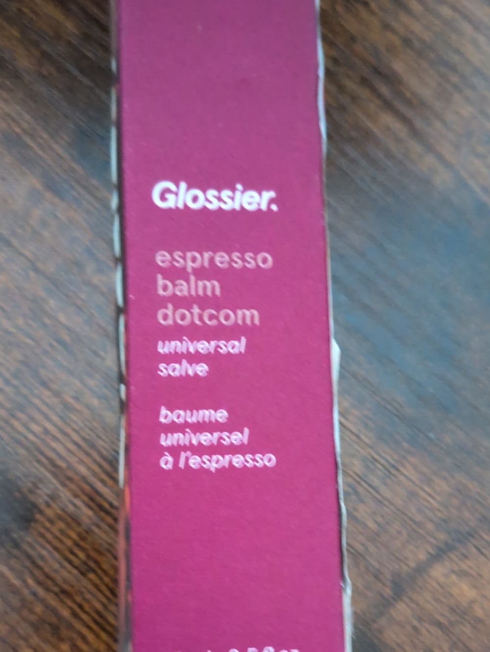 Glossier Espresso Balm Dotcom Universal Salve -